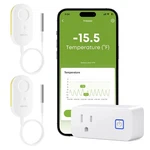 Mocreo Wifi Refrigerator Thermometer With Freezer Alarm, App Email Buzzer Ale.... Fixed Price $64.79.