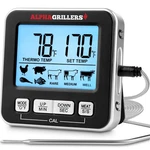 Alpha Grillers Meat Thermometer Digital - Kitchen Oven For Silver. Fixed Price $23.99.