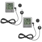 2 Pcs Refrigerator Thermometer Freezer Alarm Digital Thermo... Fast Ship. Fixed Price $31.99.