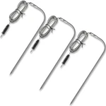 3 Pieces Meat Temperature Probe Thermometer Replacement For Grills And Smokers. Fixed Price $18.26.