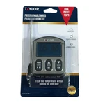 Taylor Digital Wired Probe Meat Thermometer W/timer Programmable New In Package. Fixed Price $19.88.