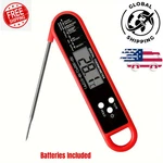 Digital Meat Thermometer Instant Read Waterproof Food Probe Bbq Grill Kitchen. Fixed Price $13.39.