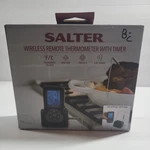 Wireless Remote Grill/barbecue Thermometer W/timer Model Salter Brand. Fixed Price $16.87.