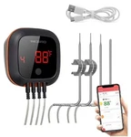 Bbq Grill Thermometer For Grilling, Smoker Bluetooth Wireless (inkbird Ibt-4xs). Fixed Price $35.99.