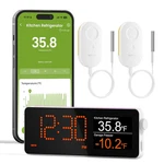 Mocreo Wifi Freezer Thermometer Alarm With Digital Monitor Hub, App And Email Al. Fixed Price $83.09.
