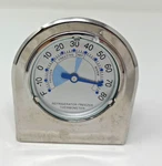 Kitchenaid Refrigerator Freezer Thermometer - Silver W/ Hook Kitchen Aid. Fixed Price $14.20.