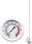 Deep Fryer/candy/turkey Thermometer With Clip&15 Inch Stem - 15 Inch, Silver. Fixed Price $15.64.