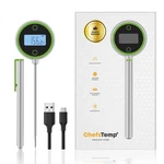 Chefstemp Pocket Pro 1-second Instant Read Digital Meat Thermometer Rechargea.... Fixed Price $45.57.