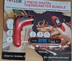 2025 Taylor 2 Piece Digital Thermometer Bundle With Batteries Included In Pack. Fixed Price $31.99.