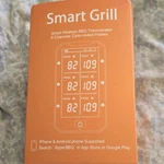 Smart Grill Wireless Bluetooth Digital Bbq Meat Thermometer 6 Color Probes White. Fixed Price $19.99.