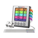Thermopro Tp17h Digital Meat Thermometer With 4 Temperature Probes, Hi/low Al.... Fixed Price $45.09.