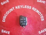 Nustart Keyless Remote Va5jr260a433 Nu800r 4-button Blue Light Vgc. Fixed Price $11.00.