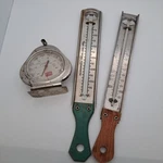 Lot Of 3 - Vintage Taylor Food, Good Cook Thermometers Deep Frying, Candy, Oven. Fixed Price $39.99.