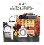 Taylor 3-piece Kitchen Thermometer Set Brand New Retail Package. Fixed Price $21.00.