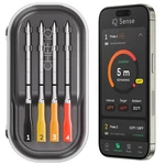 Chef Iq Sense 2025 Model Smart Wireless Meat Thermometer 4 Ultra-thin Probes. Fixed Price $154.99.