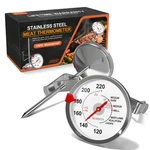 Bomata 2 Pack Stainless Steel Meat Thermometer Oven Safe, Leave In Probe Food Th. Fixed Price $22.81.