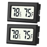 Jedew Pack Mini Digital Hygrometer Thermometer Gauge, Indoor Outdoor 2. Fixed Price $12.55.