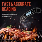Rouuo Waterproof Digital Thermometer For Meat G1 - Black. Fixed Price $26.86.