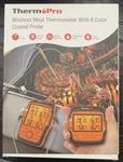 Thermopro Tp-27b Wireless Meat Thermometer With 4 Probes 500' Range Vg. Fixed Price $32.99.