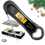 Biison Ultra Fast Digital Thermometer With Bottle Opener Ip66 Waterproof 3s Read. Fixed Price $15.49.