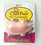 Chef Pal's Pork Thermometer Light Flashes & Alarm "oinks" - New In Package. Fixed Price $9.95.