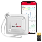 Thermopro Bluetooth Thermometer Hygrometer, 260ft Range White, White. Fixed Price $24.24.