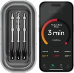 Chef Iq Sense Smart Wireless Meat Thermometer With 3 Stainless Steel. Fixed Price $136.17.
