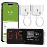Mocreo Wifi Freezer Thermometer Alarm With Digital Monitor Hub, App And Email.... Fixed Price $65.61.