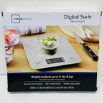 Mainstays Digital Scale Food Stainless Steel Platform Lcd 11 Lbs New. Fixed Price $7.95.