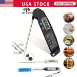 Instant Read Digital Meat Thermometer Bbq Grill Smoker For Kitchen Food Cooking. Fixed Price $7.69.