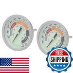 Moasker Upgraded 3 1/8 Bbq Thermometer Gauge Accessories For Char-broil. Fixed Price $34.12.