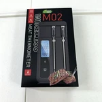 Smart M02 Wireless Digital Meat Thermometer, Alerts, Stainless Steel. Fixed Price $30.00.
