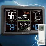 Fokey Wireless Indoor/outdoor Weather Station Thermometer Large Lcd Display. Fixed Price $60.90.