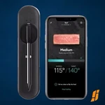 Kitchenaid Black Yummly Smart Meat Thermometer Withwireless Bluetooth. Fixed Price $23.09.