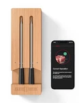 Paris Rh Ne 263ft Smart Meat Thermometer Wireless Pe-tm002 - Bamboo/2 Probes. Fixed Price $36.26.