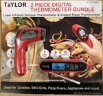2025 Taylor 2 Piece Digital Thermometer Bundle With Batteries Included In Pack. Fixed Price $29.99.