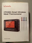 Iclanda:cp248a Smart Wireless Meat Thermometer Digital With 4 Probes,new In Box. Fixed Price $45.00.