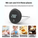 Lcd Digital Food Thermometer With Stainless Steel Probe For Coffee Milk And Tea. Fixed Price $27.19.