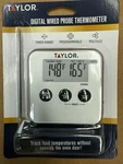 Taylor Digital Wired Probe Meat Thermometer W/timer Programmable New In Package. Fixed Price $12.00.
