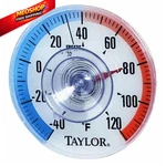 Taylor Outdoor Stick Analog Thermometer Pack Of 1, Red. Fixed Price $11.91.