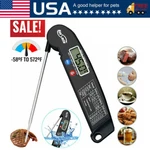 Instant Read Digital Meat Thermometer Bbq Grill Smoker For Kitchen Food Cooking. Fixed Price $7.69.