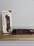 Thermopro Tp19h Digital Instant Read Meat Thermometer Auto-rotating Red. Fixed Price $20.00.