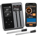 Wireless Meat Thermometer Digital Smart Bluetooth With 2 P. Fixed Price $104.99.