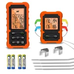 Grill Smoker Bbq Cooking Food Thermometer Oven Safe - Digital Wireless Meat Ther. Fixed Price $36.16.