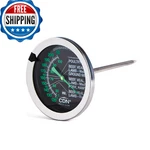 Cdn Proaccurate Meat/poultry Oven Thermometer - Glow Dial, Waterproof, 2" Dial. Fixed Price $47.45.