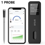 Wireless Bluetooth Meat Thermometer Ip67 Waterproof Probes With Lcd Screen Boost. Fixed Price $85.99.