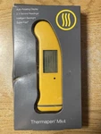 Thermoworks Super-fast Thermapen Mk4 Thermometer Yellow Ths-234-427 New!. Fixed Price $89.99.