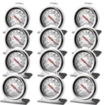 Stainless Steel Refrigerator Freezer Thermometer Large Dial 12 Pack, Silver. Fixed Price $42.45.