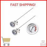 Efeng15 Long Cooking Thermometer For Oil Or Candy (2 Pack) With Pot Clip, 2" Di. Fixed Price $24.68.