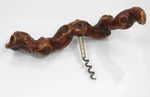 Vintage Handmade Grape Vine Wood Handle Corkscrew Franmara France Wine Opener. Fixed Price $9.95.